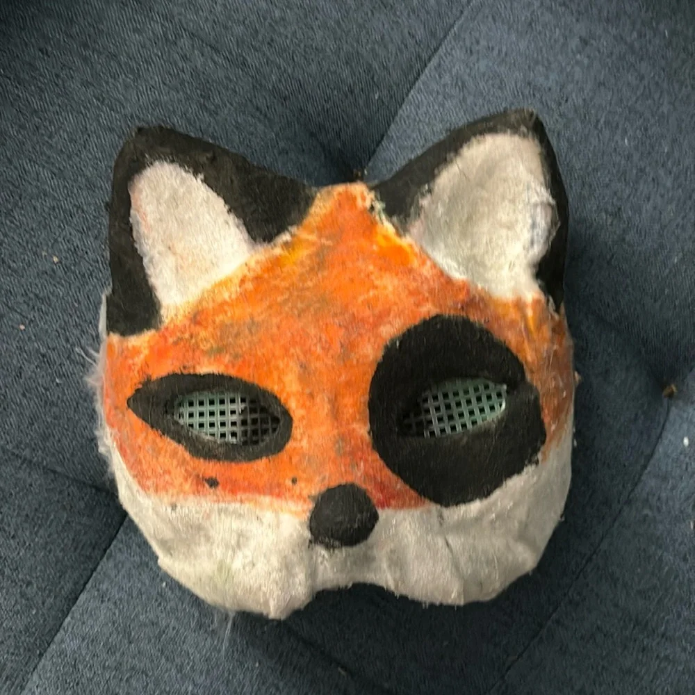 ✨Therian red fox mask✨🦊 this is my first time selling so i hope you enjoy this